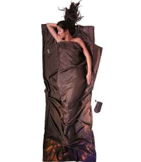Cocoon ST40 sleeping bag Adult Rectangular sleeping bag Silk Brown