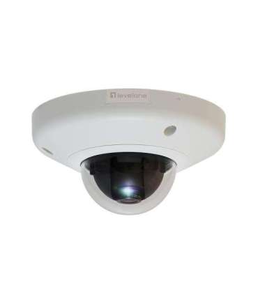 LevelOne FCS-3065 HUBBLE Fixed Dome IP Network Dome Security Camera, 5MP, PoE, vandal-proof