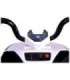 S601 White - Electric Ride On Quad