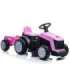 Traktor na Akumulator TR1908T Różowy