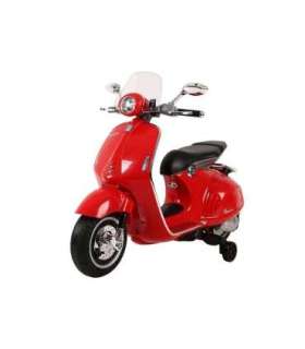 Red Electric Scooter Vespa GTS 300