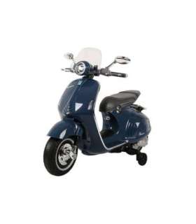 Blue Electric Scooter Vespa GTS 300