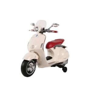 White Electric Scooter Vespa GTS 300