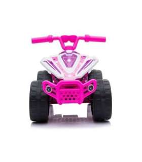 TR1805 Electric Ride-On Quad White-pink