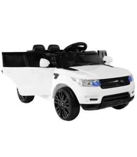 HL1638 Electric Ride-On Car White