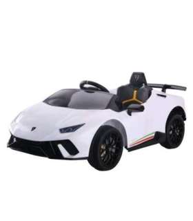 Electric Ride On Car Lamborghini Huracan White