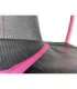 LEAN Sport Max 12ft Trampoline Black-Pink