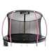 LEAN Sport Max 14ft Trampoline Black-Pink