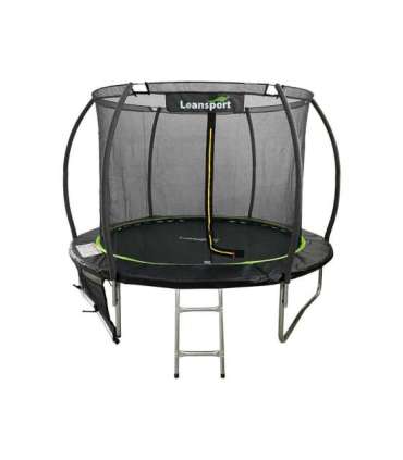 LEAN Sport Max 10ft Trampoline Black-Green