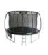 LEAN Sport Max Trampoline 14ft Black-Green