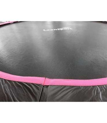 LEAN Sport Max 16ft Trampoline Black-Pink