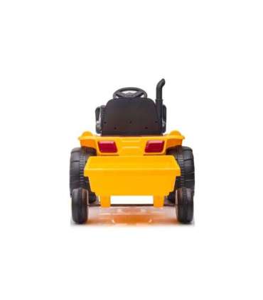 Battery Tractor With Trailer S617 Yellow