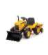 Battery Tractor With Trailer S617 Yellow