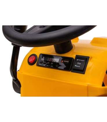 Battery Tractor With Trailer S617 Yellow