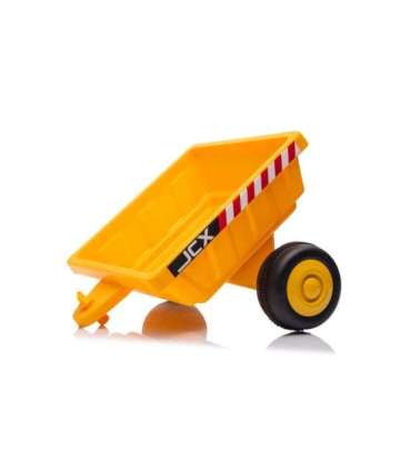 Battery Tractor With Trailer S617 Yellow