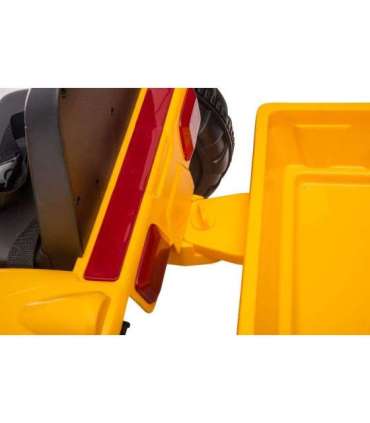 Battery Tractor With Trailer S617 Yellow