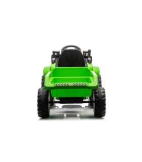 Rechargeable tractor with bucket BW-X002A Green