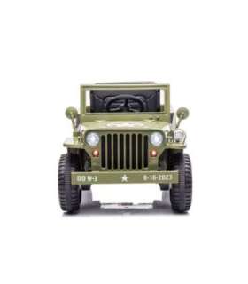 Battery Car JH-103 Olive Green 4x4