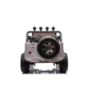 Battery-powered car JH-102 White 4x4