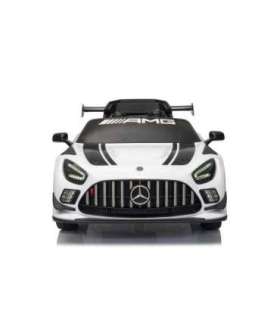 Battery-powered car Mercedes AMG GT3 White