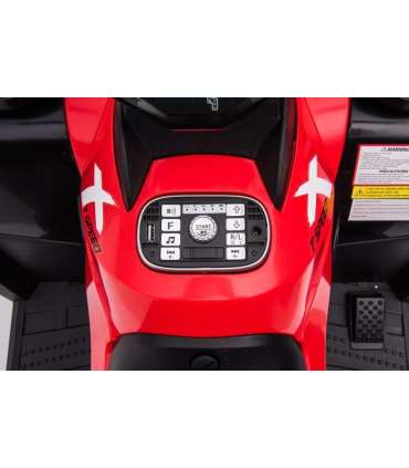 Quad Battery S615 Red 24V