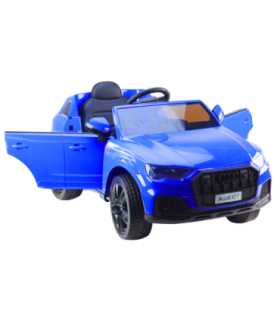 Audi Q7 Blue Painted Battery Car