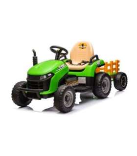 Battery-powered tractor BBH-030, green