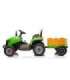 Battery-powered tractor BBH-030, green