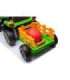 Battery-powered tractor BBH-030, green
