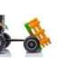 Battery-powered tractor BBH-030, green