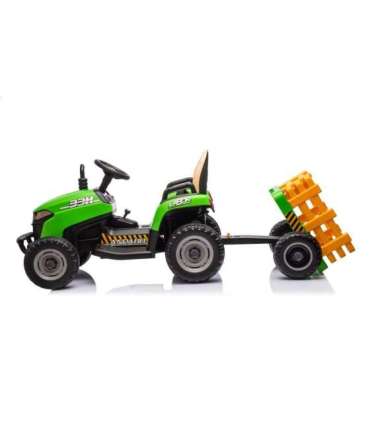 Battery-powered tractor BBH-030, green