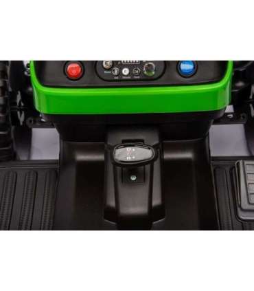 Battery-powered tractor BBH-030, green