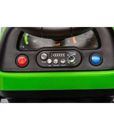Battery-powered tractor BBH-030, green