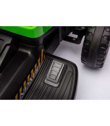Battery-powered tractor BBH-030, green