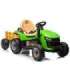 Battery-powered tractor BBH-030, green