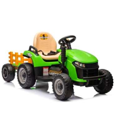 Battery-powered tractor BBH-030, green