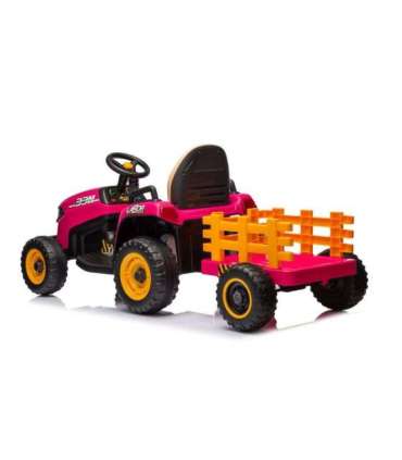 Battery-powered tractor BBH-030 Pink