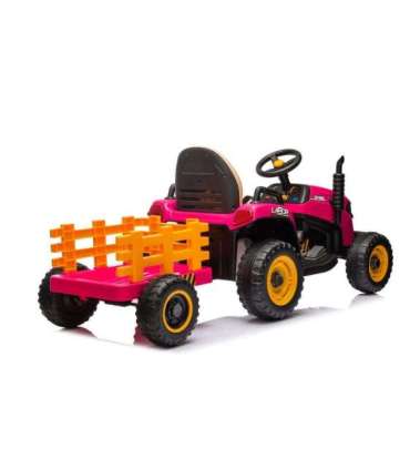 Battery-powered tractor BBH-030 Pink
