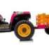Battery-powered tractor BBH-030 Pink