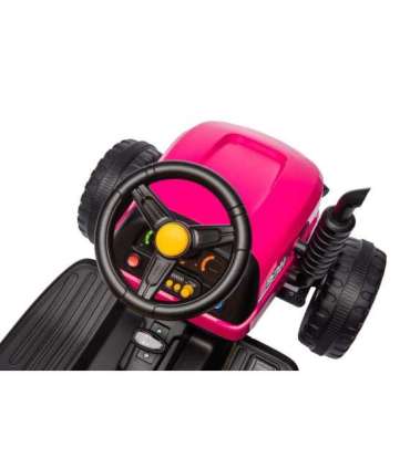 Battery-powered tractor BBH-030 Pink
