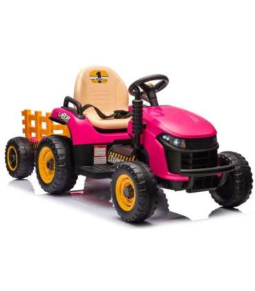 Battery-powered tractor BBH-030 Pink