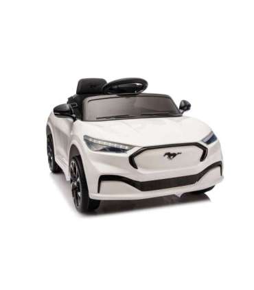 Ford Mustang Mach-E White 24V Battery-Powered Car