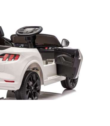 Ford Mustang Mach-E White 24V Battery-Powered Car