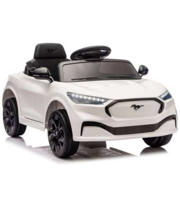 Ford Mustang Mach-E White 24V Battery-Powered Car