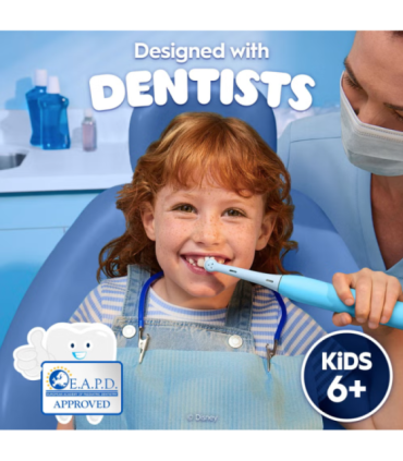 Oral-B Electric Toothbrush with Travel Case, 6Y+ iO Kids Disney Stitch Rechargeable For kids Number of brush