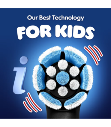 Oral-B Electric Toothbrush with Travel Case, 6Y+ iO Kids Marvel Spiderman Rechargeable For kids Number of brush