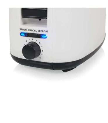 Tristar Toaster BR-1055 Power 750 W Number of slots 2 Housing material Plastic White