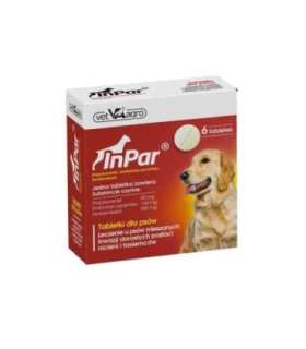 VETAGRO InPar - deworming tablet for dogs - 6 pcs