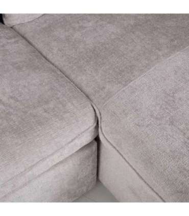 Nurgadiivanvoodi CLOUD 226x95/160x88cm, helehall