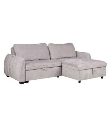 Nurgadiivanvoodi CLOUD 226x95/160x88cm, helehall